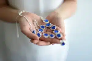 Brautaccessoires etwas Blaues Stella Kobenhavn