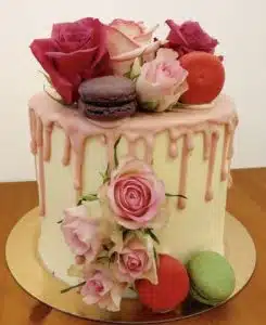 Hochzeitstorte Rose Bunny and Scott Hamburg