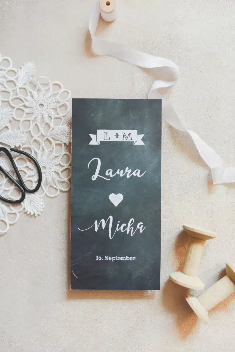 Brautmesse - Vintage Trend - Hochzeitskarten
