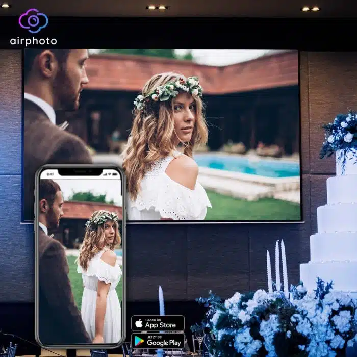Hochzeitspiel &Foto-App Airphoto