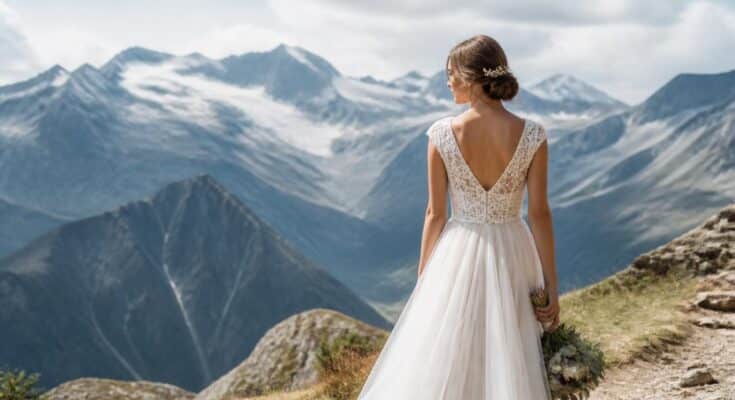 Heiraten in den Bergen – Die besten Tipps für ein Brautkleid